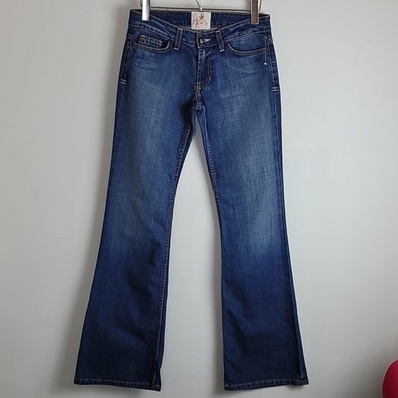 People's Liberation Bella low rise flare jean Sz 27 NWT - Picture 1 of 10